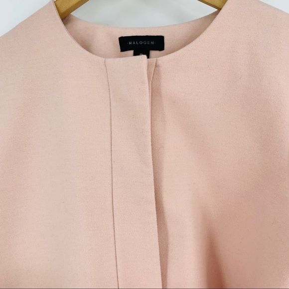 Halogen Jacket M Petite 9449 Ruffle Tie Button - Picture 6 of 11